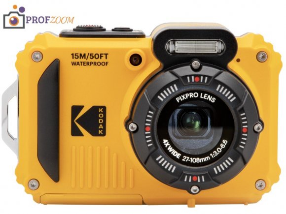 Фотоаппарат Kodak PIXPRO WPZ2 Bundle, жёлтый Фотоаппарат Kodak PIXPRO WPZ2 Bundle, жёлтый