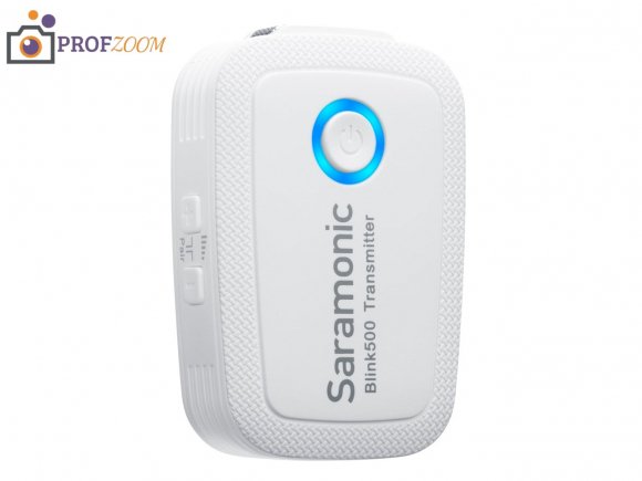 Беспроводная микрофонная система Saramonic Blink500 B1 Snow White (передатчик + приёмник 3,5 мм), белая