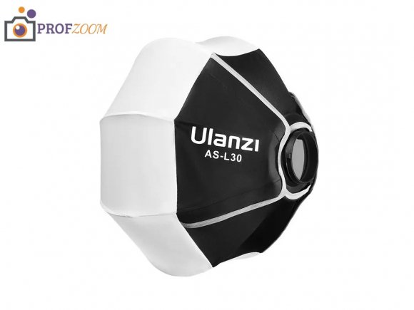 Софтбокс-фонарь Ulanzi AS-L30 30 см с креплением Mini Bowens Софтбокс-фонарь Ulanzi AS-L30 30 см с креплением Mini Bowens