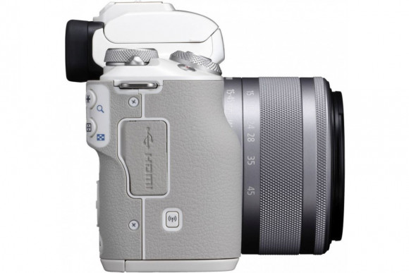 Фотоаппарат Canon EOS M50 Kit 15-45mm Белый Фотоаппарат Canon EOS M50 Kit 15-45mm Белый