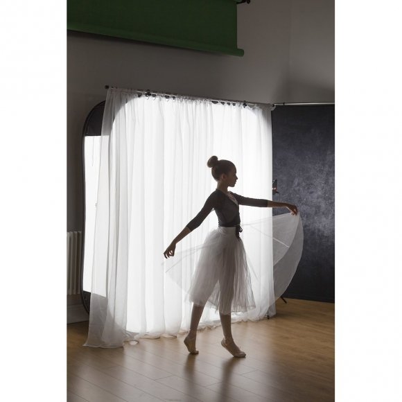 Оконная вуаль Lastolite LB8969 для фона HiLite 1,8×2,15 м Оконная вуаль Lastolite LB8969 для фона HiLite 1,8×2,15 м