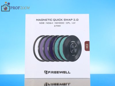 Набор из 5 магнитных фильтров Freewell M2 Quick Swap (ND8, ND64, ND1000, CPL, UV) 67 мм Набор из 5 магнитных фильтров Freewell M2 Quick Swap (ND8, ND64, ND1000, CPL, UV) 67 мм
