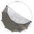 Сменная ткань Lastolite LR3311 для HaloCompact 82 см, Sunlite/Soft Silver
