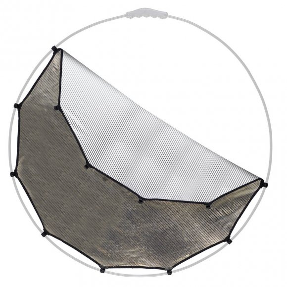 Сменная ткань Lastolite LR3311 для HaloCompact 82 см, Sunlite/Soft Silver Сменная ткань Lastolite LR3311 для HaloCompact 82 см, Sunlite/Soft Silver