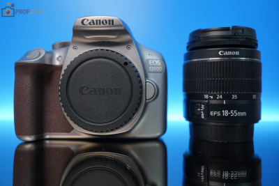 Canon 1300D Kit 18-55mm III серебристый