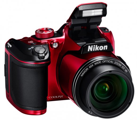 Nikon Coolpix B500, красный