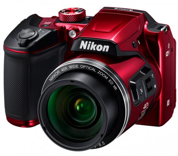 Nikon Coolpix B500, красный