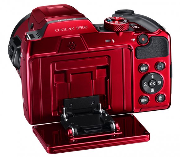 Nikon Coolpix B500, красный