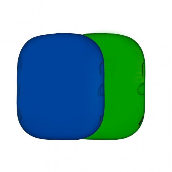 Складной хромакей Lastolite LC5687 1,5×1,8 м, синий/зелёный, двусторонний Складной хромакей Lastolite LC5687 1,5×1,8 м, синий/зелёный, двусторонний