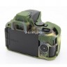 Силиконовый чехол для фотоаппарата Nikon D5500 (цвет камуфляжный)