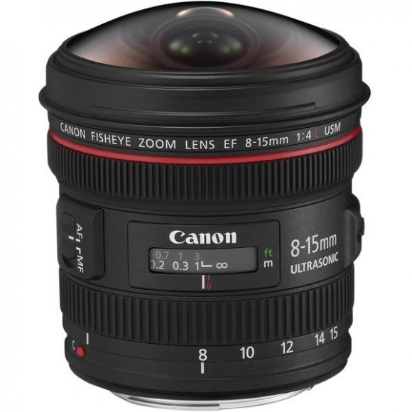 Объектив Canon EF 8-15mm f/4.0L Fisheye USM Объектив Canon EF 8-15mm f/4.0L Fisheye USM