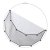 Сменная ткань Lastolite LR3332 для HaloCompact Plus 98 см, серебро/белый