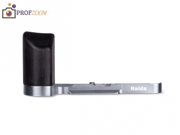 Площадка с рукояткой Haida L-Shaped Hand Grip для Fujifilm X100V/X100VI Серебро Площадка с рукояткой Haida L-Shaped Hand Grip для Fujifilm X100V/X100VI Серебро