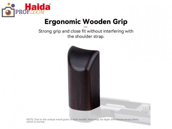 Площадка с рукояткой Haida L-Shaped Hand Grip для Fujifilm X100V/X100VI Серебро Площадка с рукояткой Haida L-Shaped Hand Grip для Fujifilm X100V/X100VI Серебро