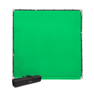 Хромакей Lastolite StudioLink LR83350 3×3 м, зелёный хромакей, рама, чехол и кейс