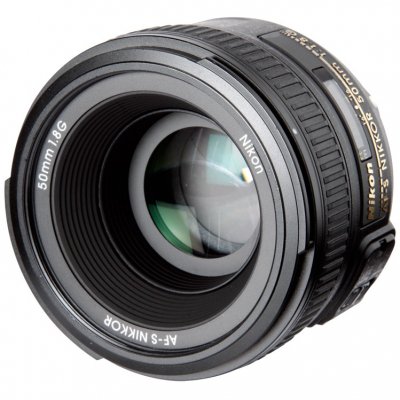 Объектив Nikon 50mm f/1.8G AF-S Nikkor, черный