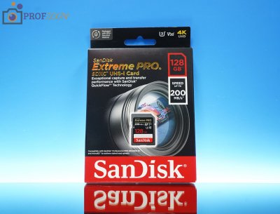 SDXC 128GB SanDisk Class 10 Extreme Pro V30 UHS-I U3 (200 Mb/s) SDXC 128GB SanDisk Class 10 Extreme Pro V30 UHS-I U3 (200 Mb/s)