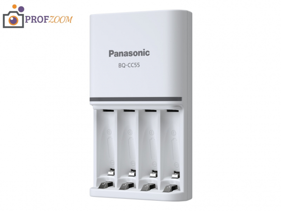 Зарядное устройство Panasonic Eneloop Smart & Quick BQ-CC55E для аккумуляторов AA/AAA
