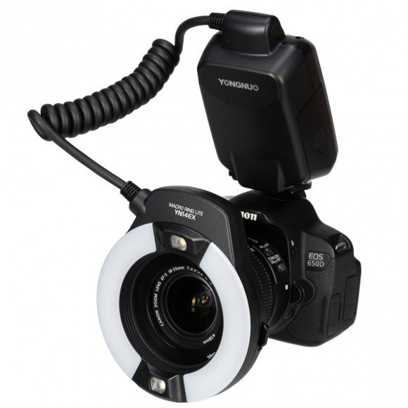 Вспышка кольцевая Yongnuo YN14EX для Canon Вспышка кольцевая Yongnuo YN14EX для Canon