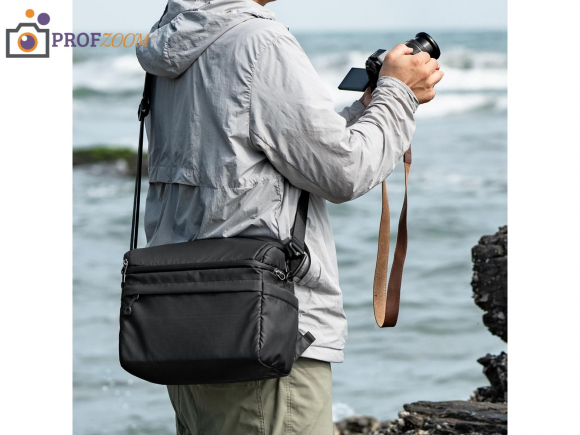 Сумка-рюкзак K&F Concept Collapsible Camera Bag 2 Way 22L Чёрная Сумка-рюкзак K&F Concept Collapsible Camera Bag 2 Way 22L Чёрная