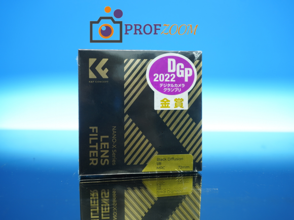 Светофильтр K&F Concept Nano-X Black Mist 1/8 72mm