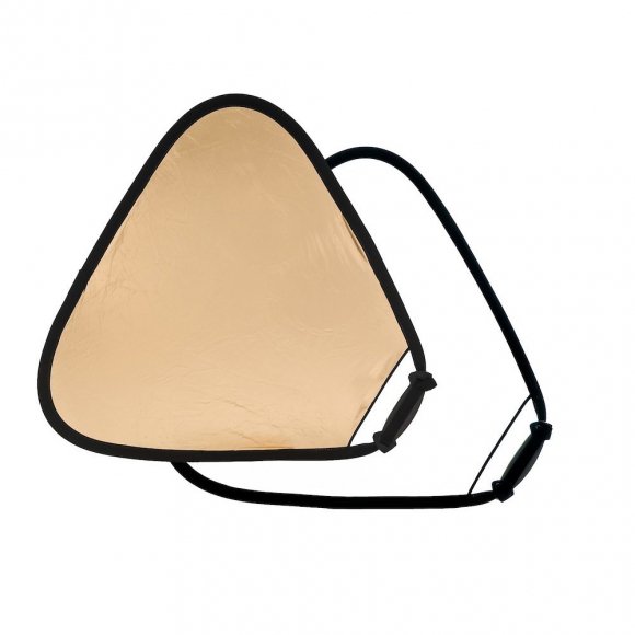 Отражатель Lastolite TriGrip LR3641 75 см, золото/белый, с ручкой Отражатель Lastolite TriGrip LR3641 75 см, золото/белый, с ручкой