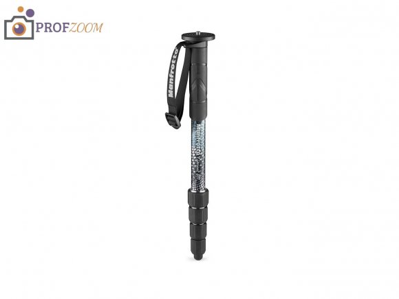 Монопод Manfrotto Element MII MMELMIIA5BK, 5 секций, до 159 см, 16 кг Монопод Manfrotto Element MII MMELMIIA5BK, 5 секций, до 159 см, 16 кг