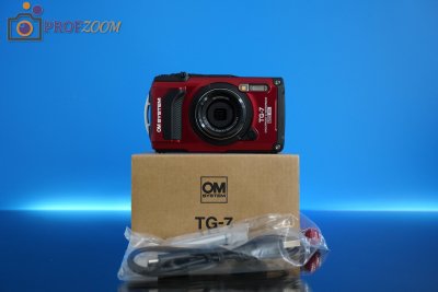 Фотоаппарат Olympus Tough TG-7, красный Фотоаппарат Olympus Tough TG-7, красный