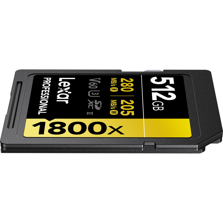 Формат SDXC UHS-II Lexar Gold SDXC 512GB