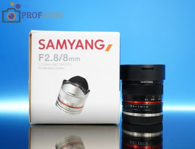 Объектив Samyang 8mm f2.8 UMC Fish-eye II Sony E Объектив Samyang 8mm f2.8 UMC Fish-eye II Sony E