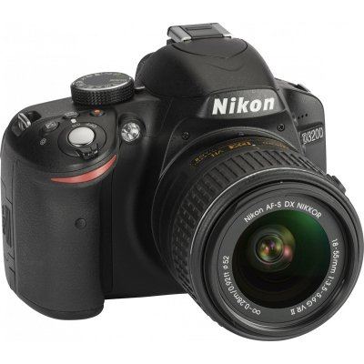 Nikon D3200 Kit AF-S 18-55mm, черный