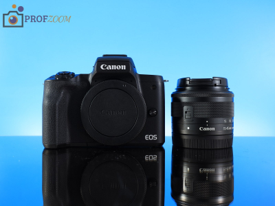 Canon EOS M50 Mark II Kit черный 15-45mm IS STM Canon EOS M50 Mark II Kit черный 15-45mm IS STM