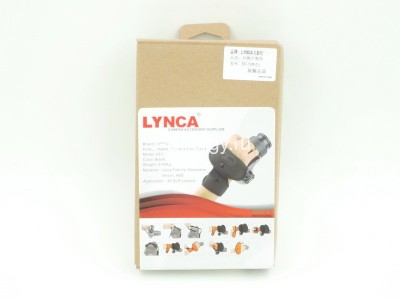 Кистевой ремень #004 LYNCA (универсальный, цвет черный)