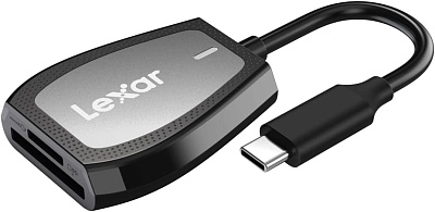 Картридер Lexar Professional SD MicroSD to USB-C (RW470) Картридер Lexar Professional SD MicroSD to USB-C (RW470)