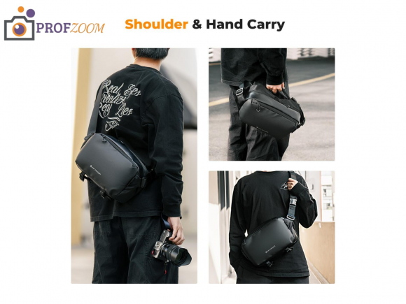 Сумка K&F Concept Alpha Sling Bag 10L Чёрная Сумка K&F Concept Alpha Sling Bag 10L Чёрная
