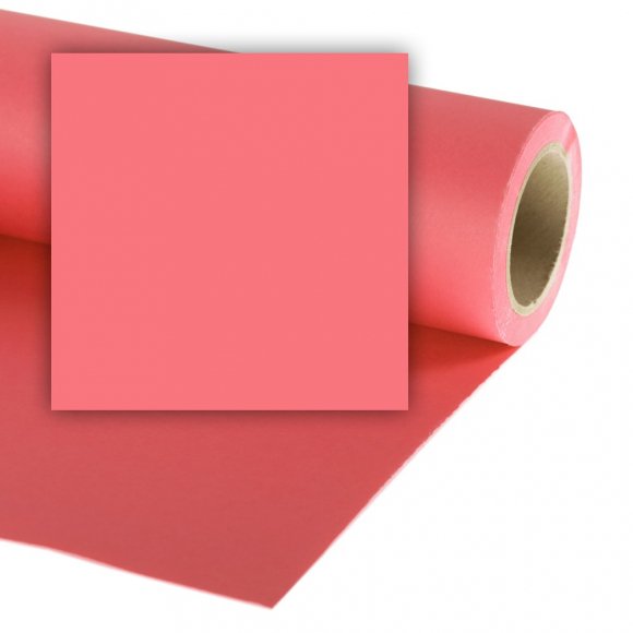 Бумажный фон Colorama CO546 Coral Pink 1,35 × 11 м, коралловый Бумажный фон Colorama CO546 Coral Pink 1,35 × 11 м, коралловый