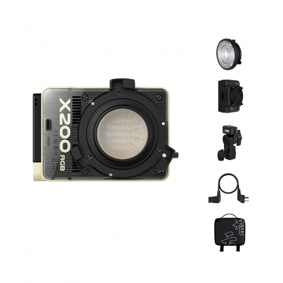 Светодиодный RGB-осветитель Zhiyun Molus X200 RGB Standard Светодиодный RGB-осветитель Zhiyun Molus X200 RGB Standard