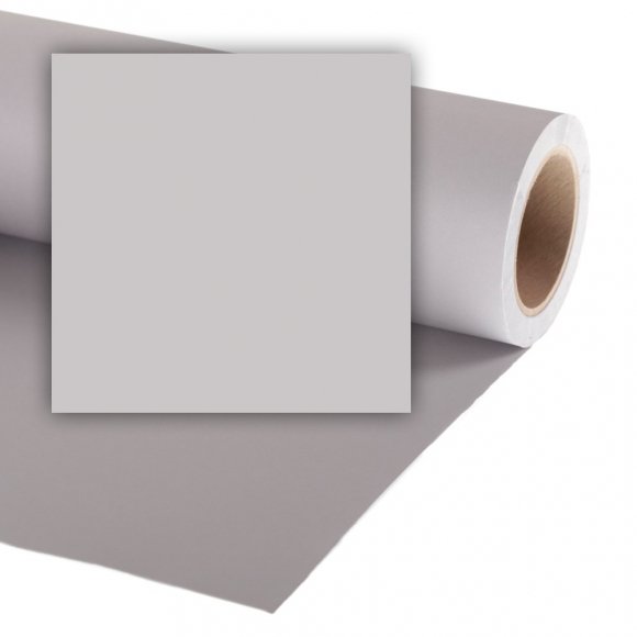 Бумажный фон Colorama CO550 Quartz 1,35 × 11 м, светло-серый (кварц) Бумажный фон Colorama CO550 Quartz 1,35 × 11 м, светло-серый (кварц)