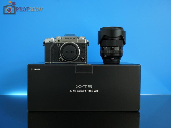 Фотоаппарат Fujifilm X-T5 Silver kit XF 16-80mm F4 Фотоаппарат Fujifilm X-T5 Silver kit XF 16-80mm F4