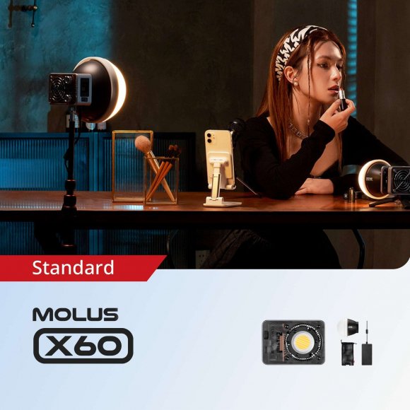 Светодиодный осветитель Zhiyun Molus X60 Standard Светодиодный осветитель Zhiyun Molus X60 Standard