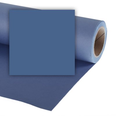 Бумажный фон Colorama CO554 Lupin 1,35 × 11 м, синий (люпин)