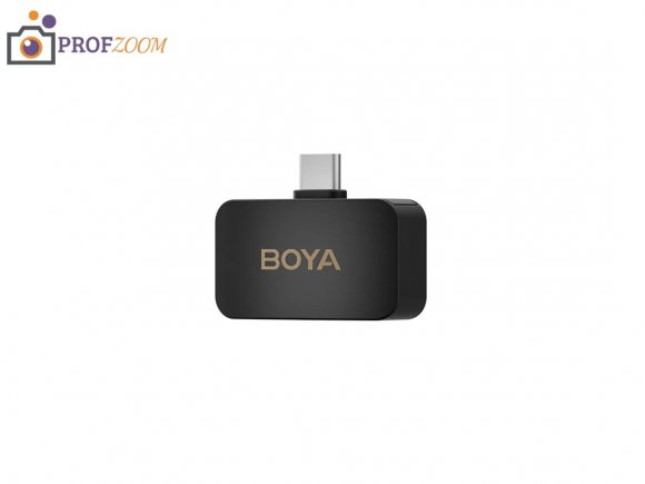 Беспроводная микрофонная система Boya BY-M1V4 (2 передатчика + приёмник USB-C), чёрная Беспроводная микрофонная система Boya BY-M1V4 (2 передатчика + приёмник USB-C), чёрная
