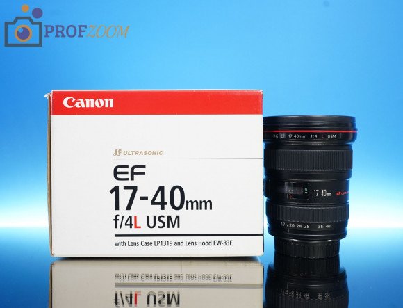Объектив Canon EF 17-40mm F4 L USM Объектив Canon EF 17-40mm F4 L USM