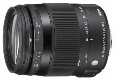 Объектив Sigma AF 18-200mm f/3.5-6.3 DC Macro OS HSM Contemporary Canon EF-S